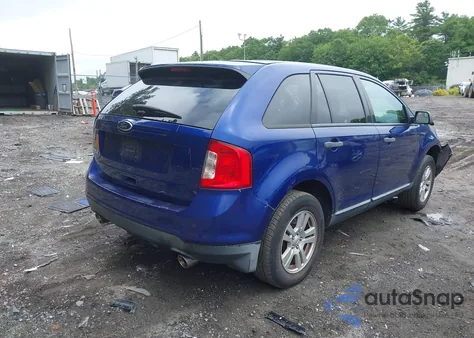 2013 Ford Edge Se из США, поврежденный, VIN 2FMDK3GC3DBA18067